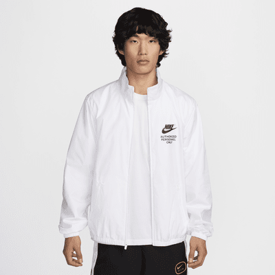 Nike メンズジャケット ホワイト Nike Men's Full-Zip Woven Jacket. Nike JP